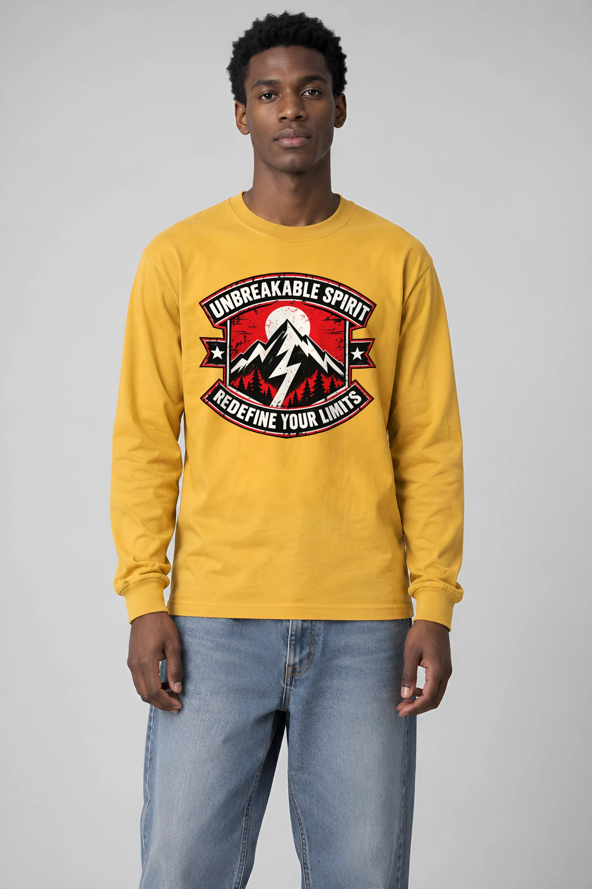 "Redefine Your Limits" Unisex Longsleeve T-shirt