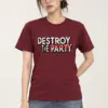 "Redline Resistance" Heavyweight Unisex Crewneck T-shirt
