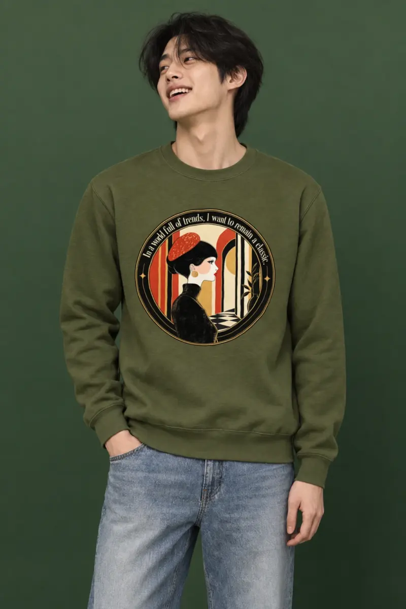 "Remain A Classic" Heavy Blend Unisex Crewneck Sweatshirt
