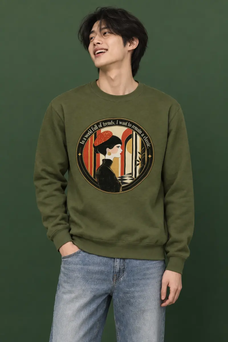 "Remain A Classic" Heavy Blend Unisex Crewneck Sweatshirt
