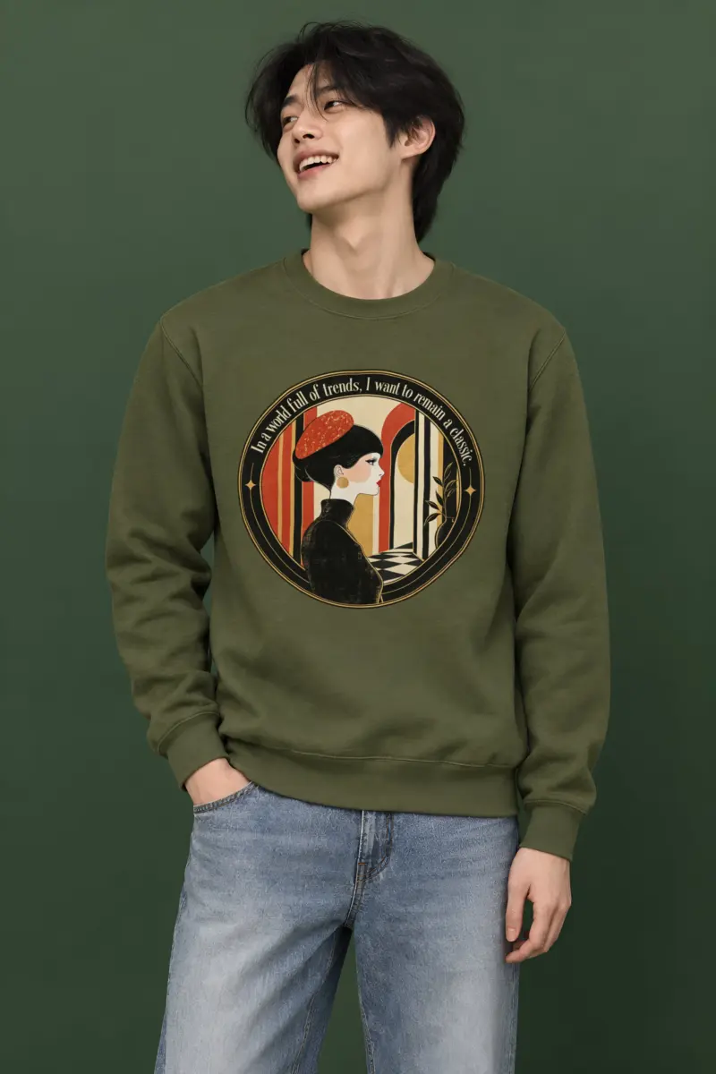 "Remain A Classic" Heavy Blend Unisex Crewneck Sweatshirt