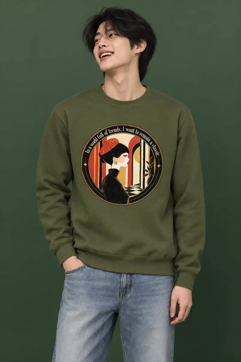 "Remain A Classic" Heavy Blend Unisex Crewneck Sweatshirt