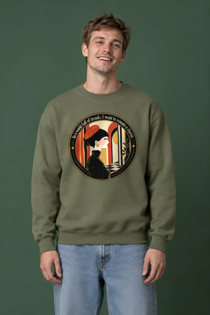 "Remain A Classic" Heavy Blend Unisex Crewneck Sweatshirt