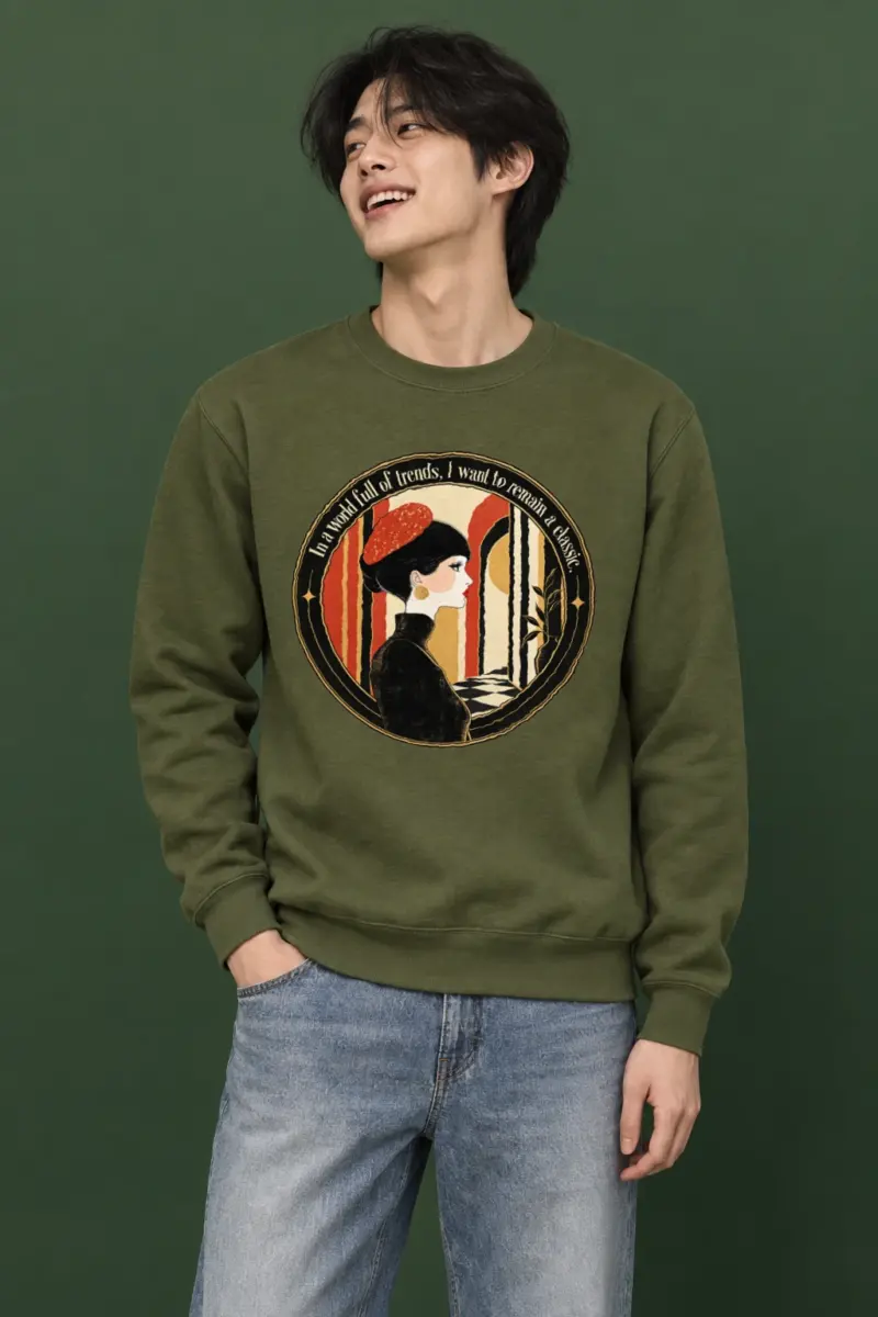 "Remain A Classic" Heavy Blend Unisex Crewneck Sweatshirt