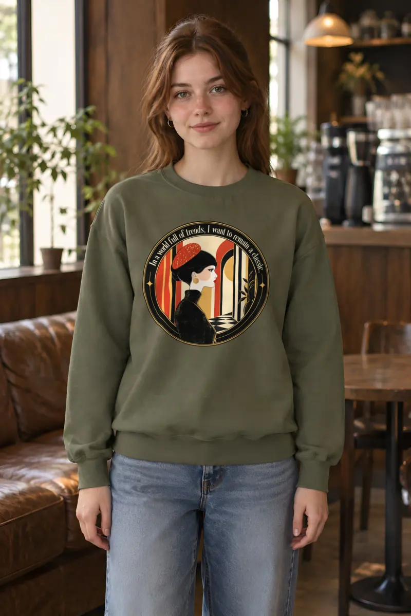 "Remain A Classic" Heavy Blend Unisex Crewneck Sweatshirt