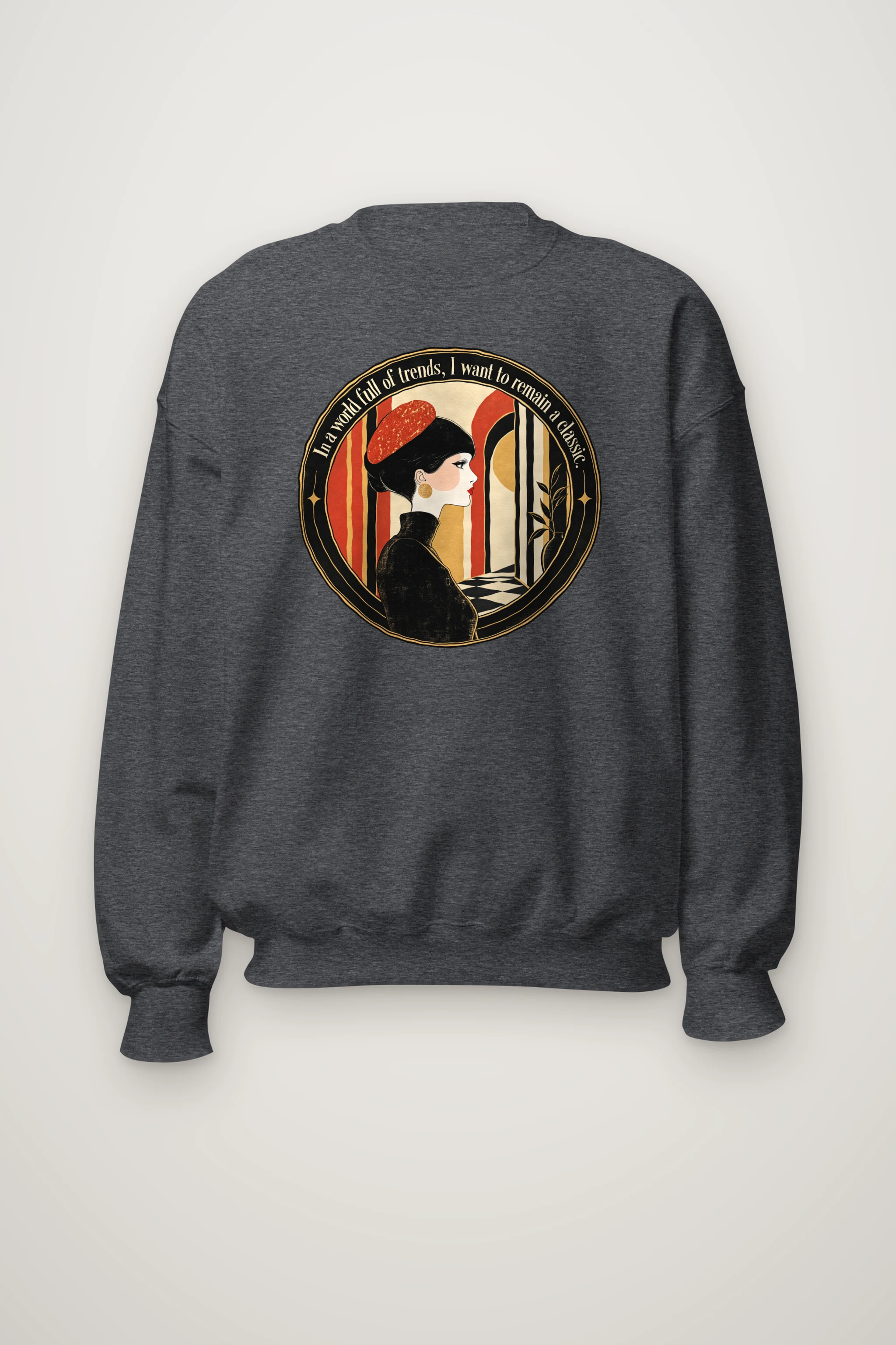 "Remain A Classic" Heavy Blend Unisex Crewneck Sweatshirt