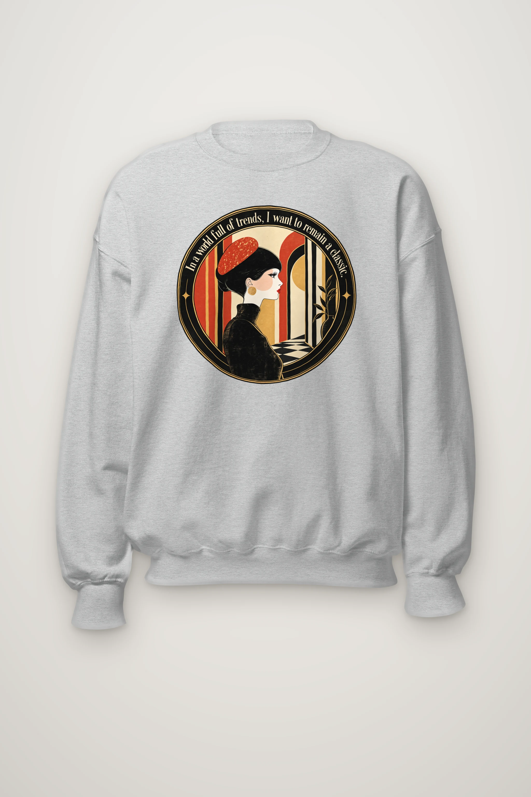 "Remain A Classic" Heavy Blend Unisex Crewneck Sweatshirt