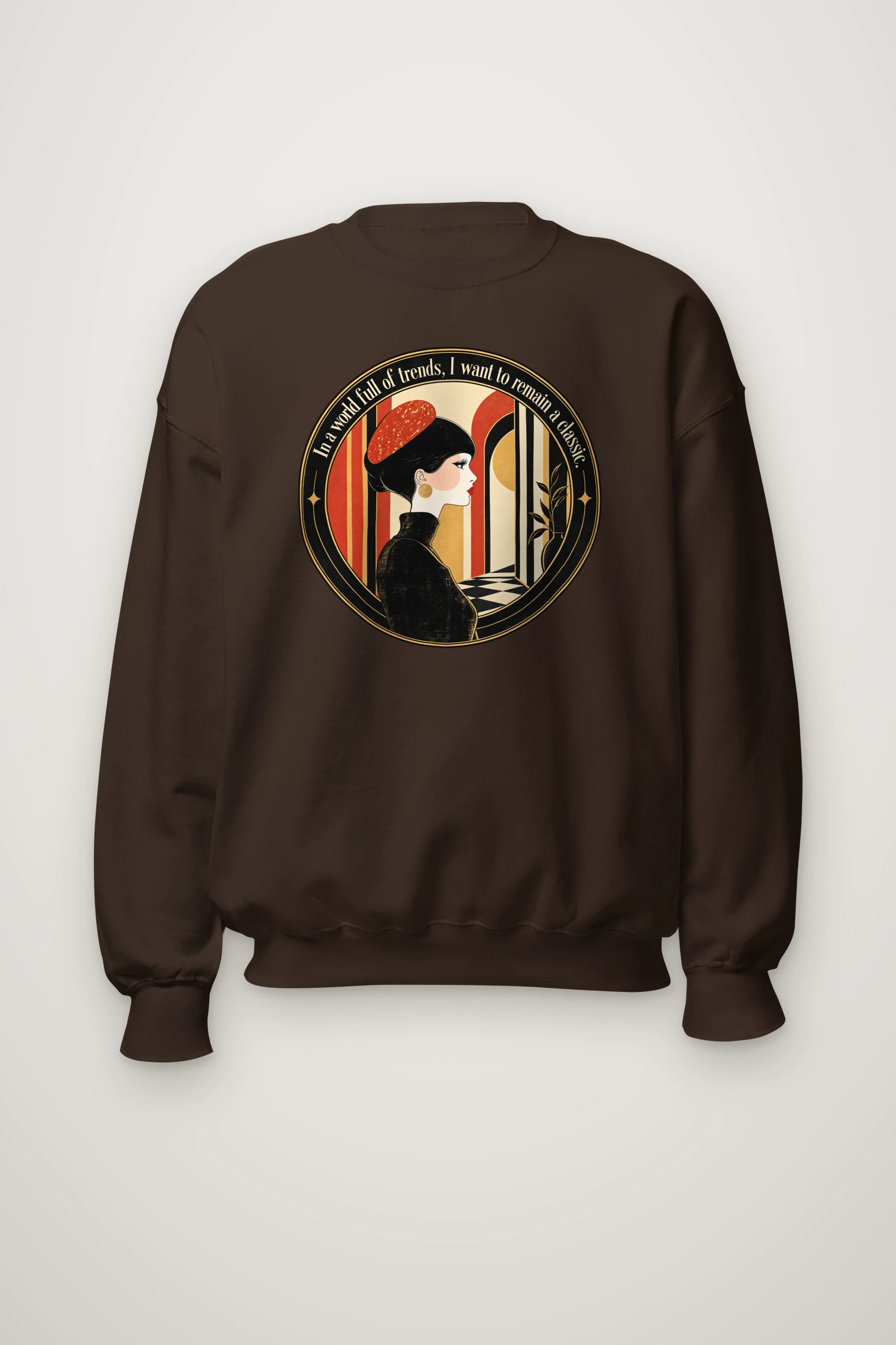 "Remain A Classic" Heavy Blend Unisex Crewneck Sweatshirt
