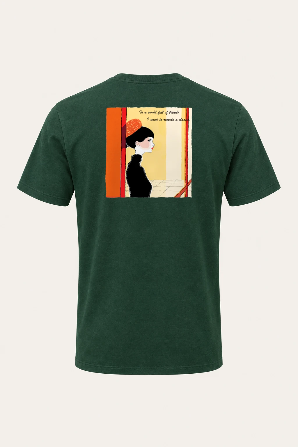 "Remain A Classic" Heavyweight Unisex Crewneck T-shirt | Gildan 5000