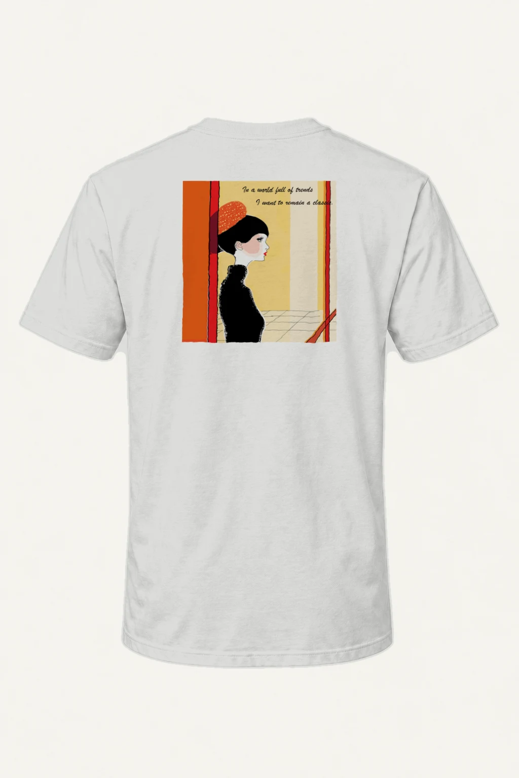 "Remain A Classic" Heavyweight Unisex Crewneck T-shirt | Gildan 5000
