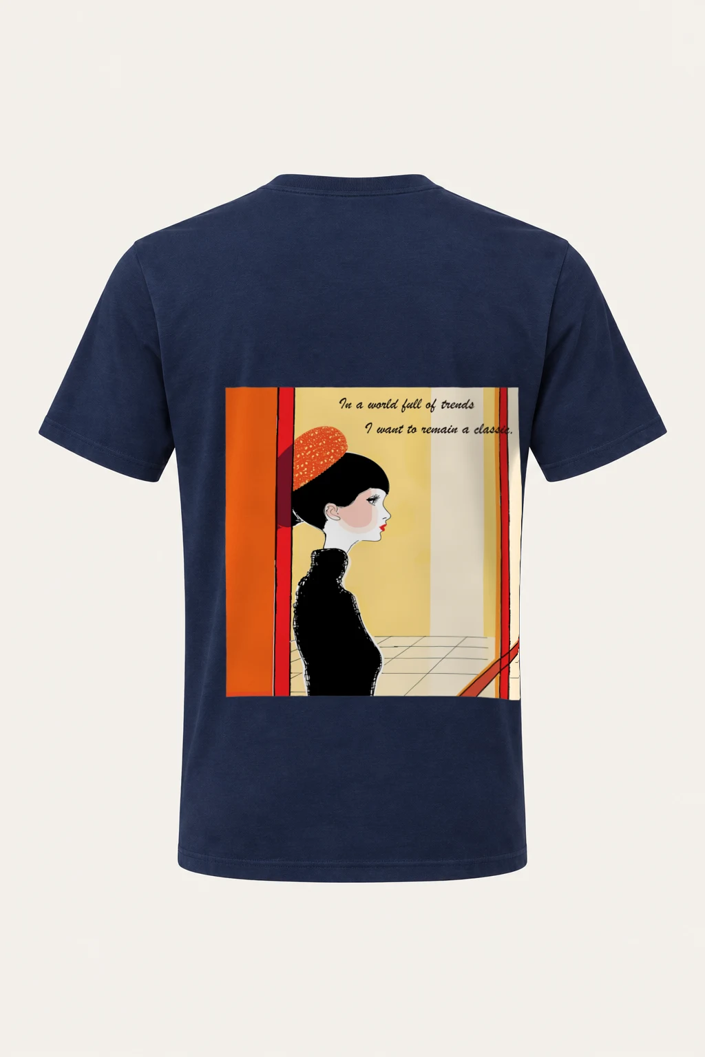 "Remain A Classic" Heavyweight Unisex Crewneck T-shirt | Gildan 5000