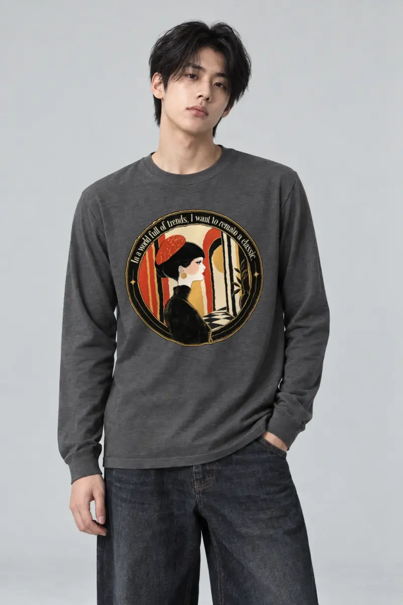 "Remain A Classic" Unisex Longsleeve T-shirt