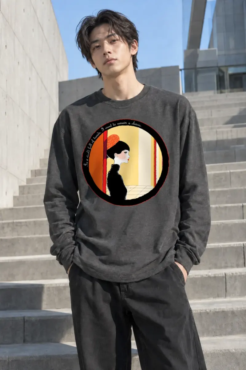 “Remain A Classic” Unisex Longsleeve T-shirt | Gildan 2400