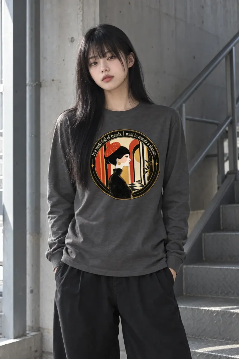 "Remain A Classic" Unisex Longsleeve T-shirt