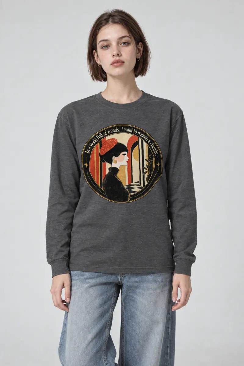 "Remain A Classic" Unisex Longsleeve T-shirt