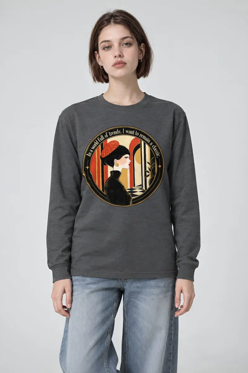"Remain A Classic" Unisex Longsleeve T-shirt