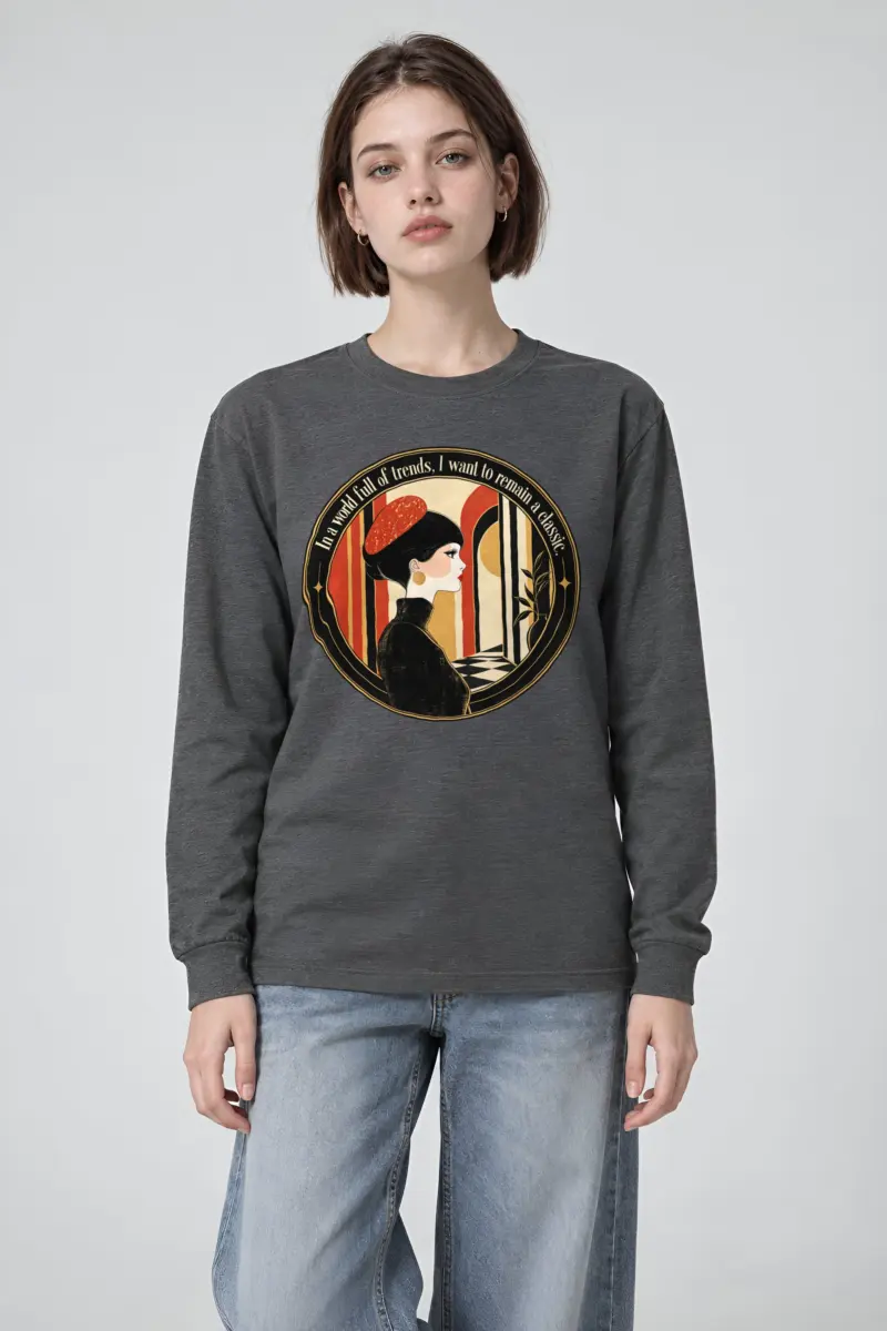 "Remain A Classic" Unisex Longsleeve T-shirt