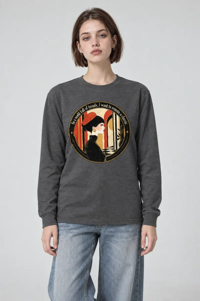 "Remain A Classic" Unisex Longsleeve T-shirt