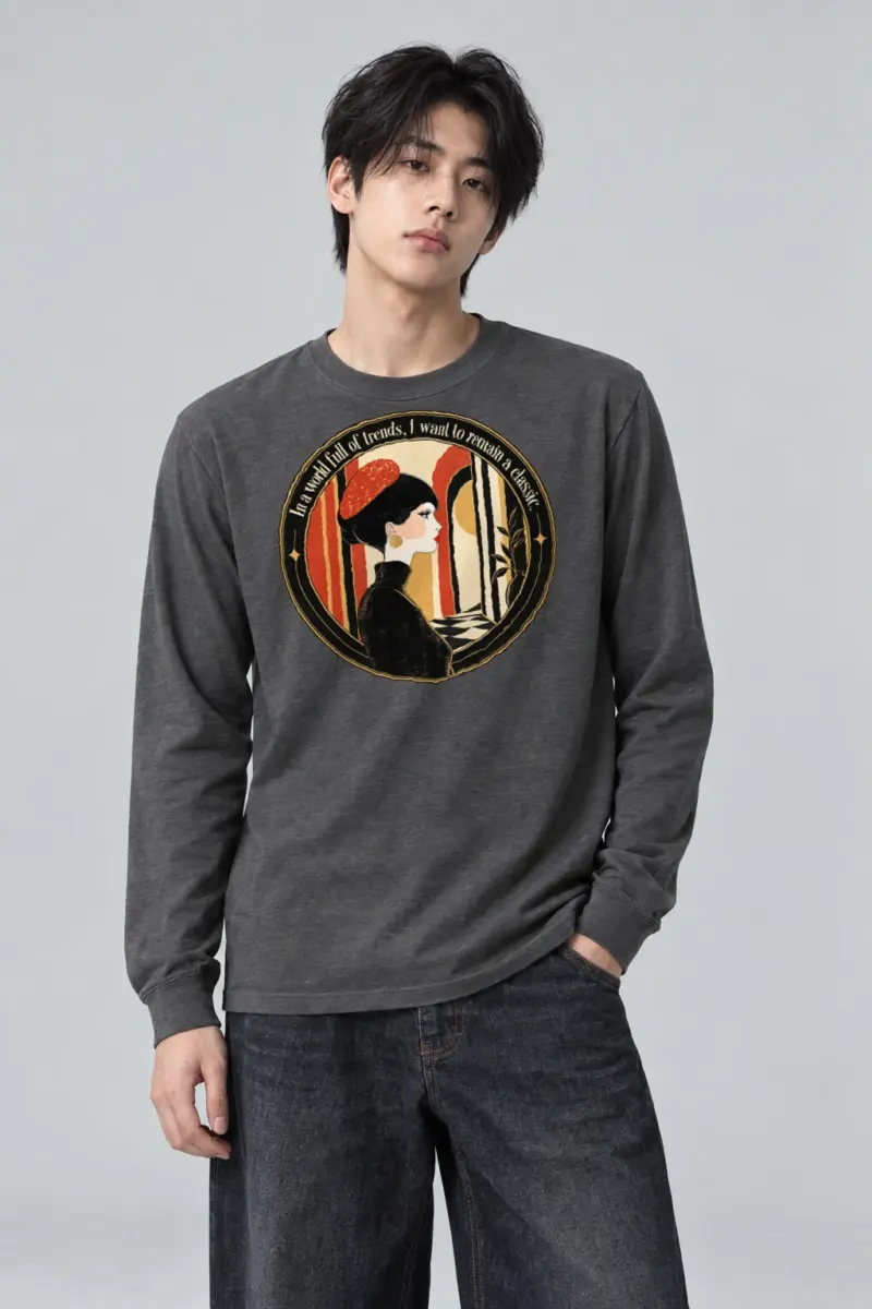 "Remain A Classic" Unisex Longsleeve T-shirt