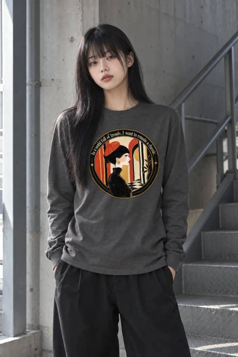 "Remain A Classic" Unisex Longsleeve T-shirt