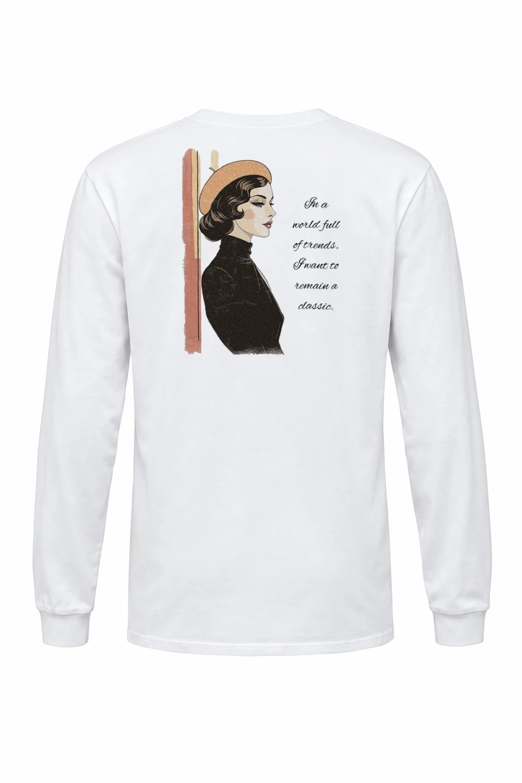 "Remain A Classic" Unisex Longsleeve T-shirt | Gildan 2400