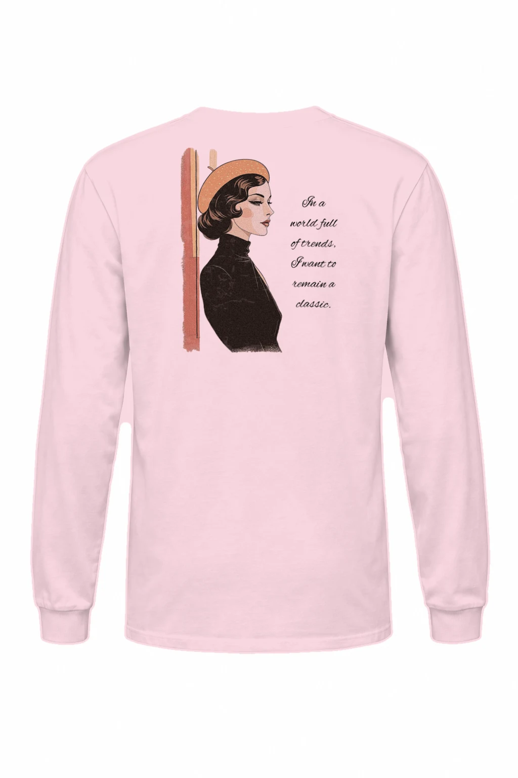 "Remain A Classic" Unisex Longsleeve T-shirt | Gildan 2400
