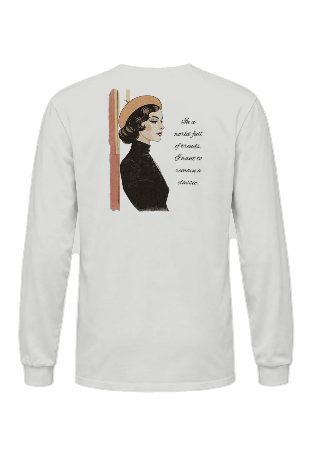 "Remain A Classic" Unisex Longsleeve T-shirt | Gildan 2400