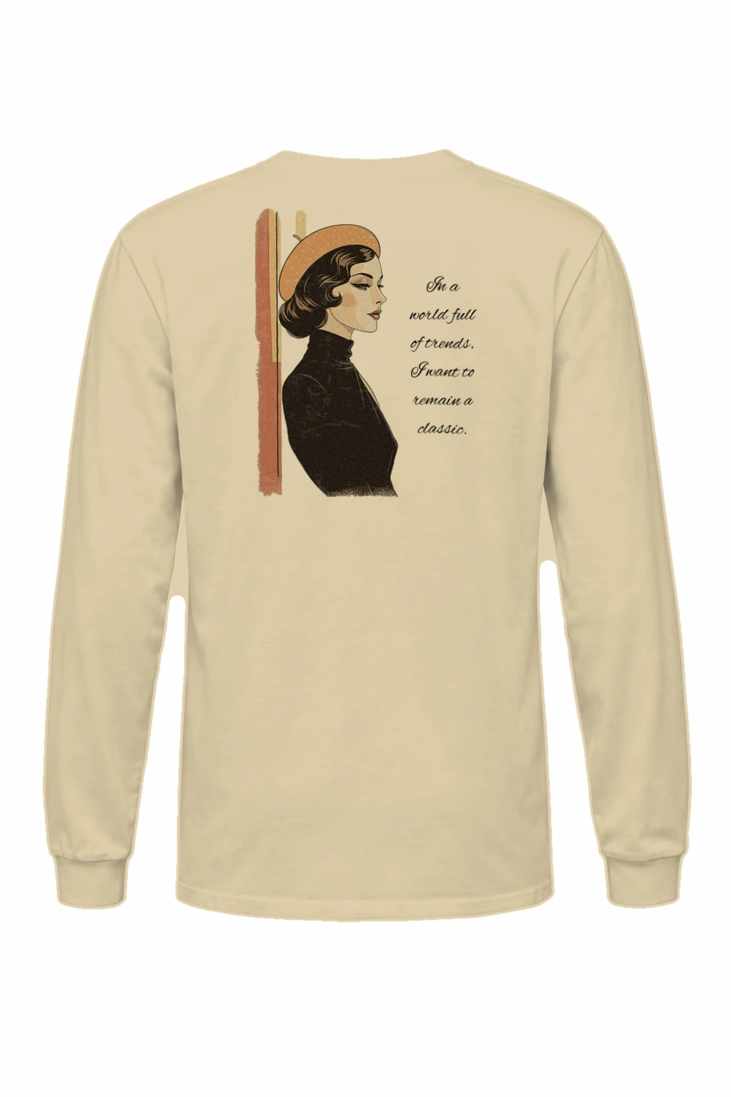"Remain A Classic" Unisex Longsleeve T-shirt | Gildan 2400