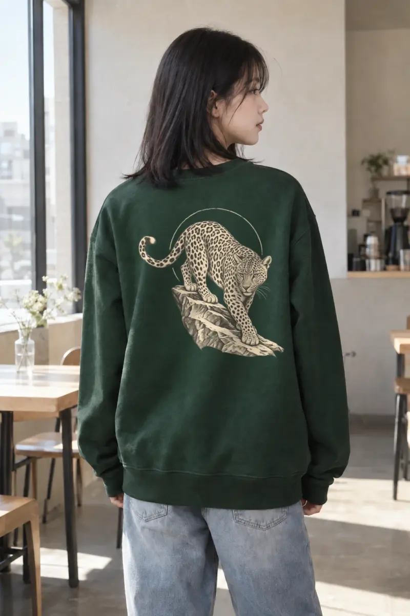 "Reserve Leopard" Heavy Blend Unisex Crewneck Sweatshirt | Gildan 18000