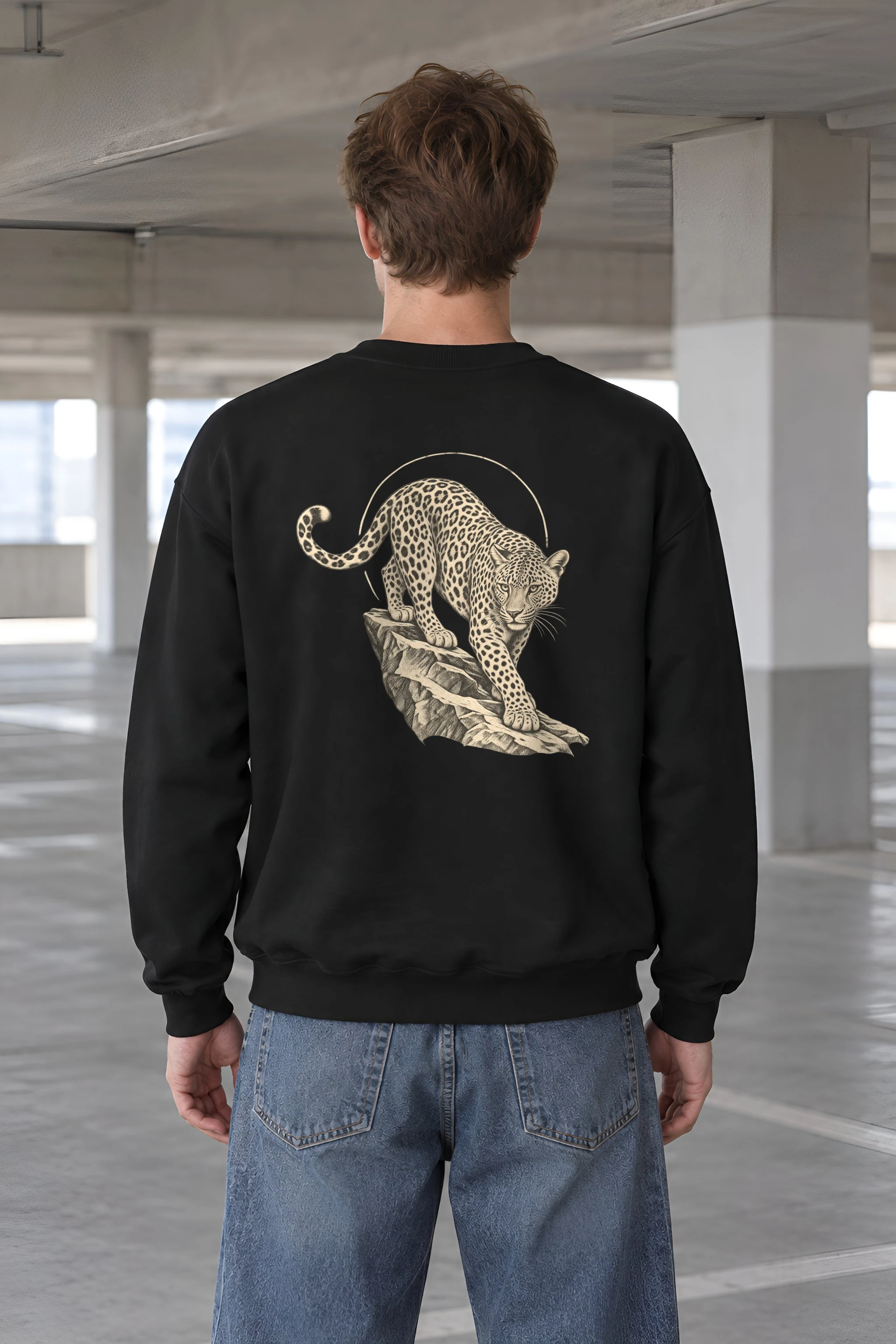 "Reserve Leopard" 1 Crewneck Sweatshirt