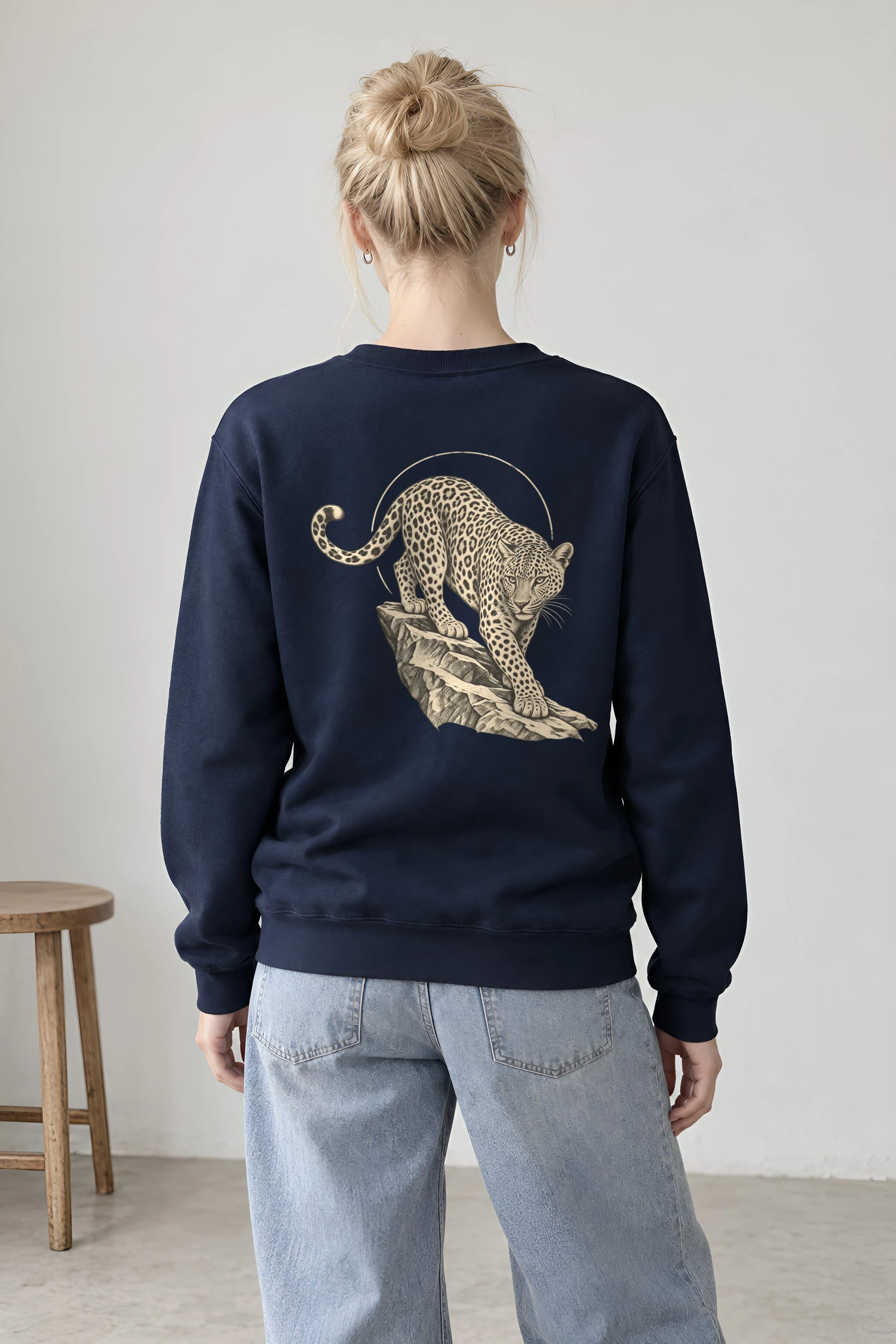 "Reserve Leopard" 1 Crewneck Sweatshirt