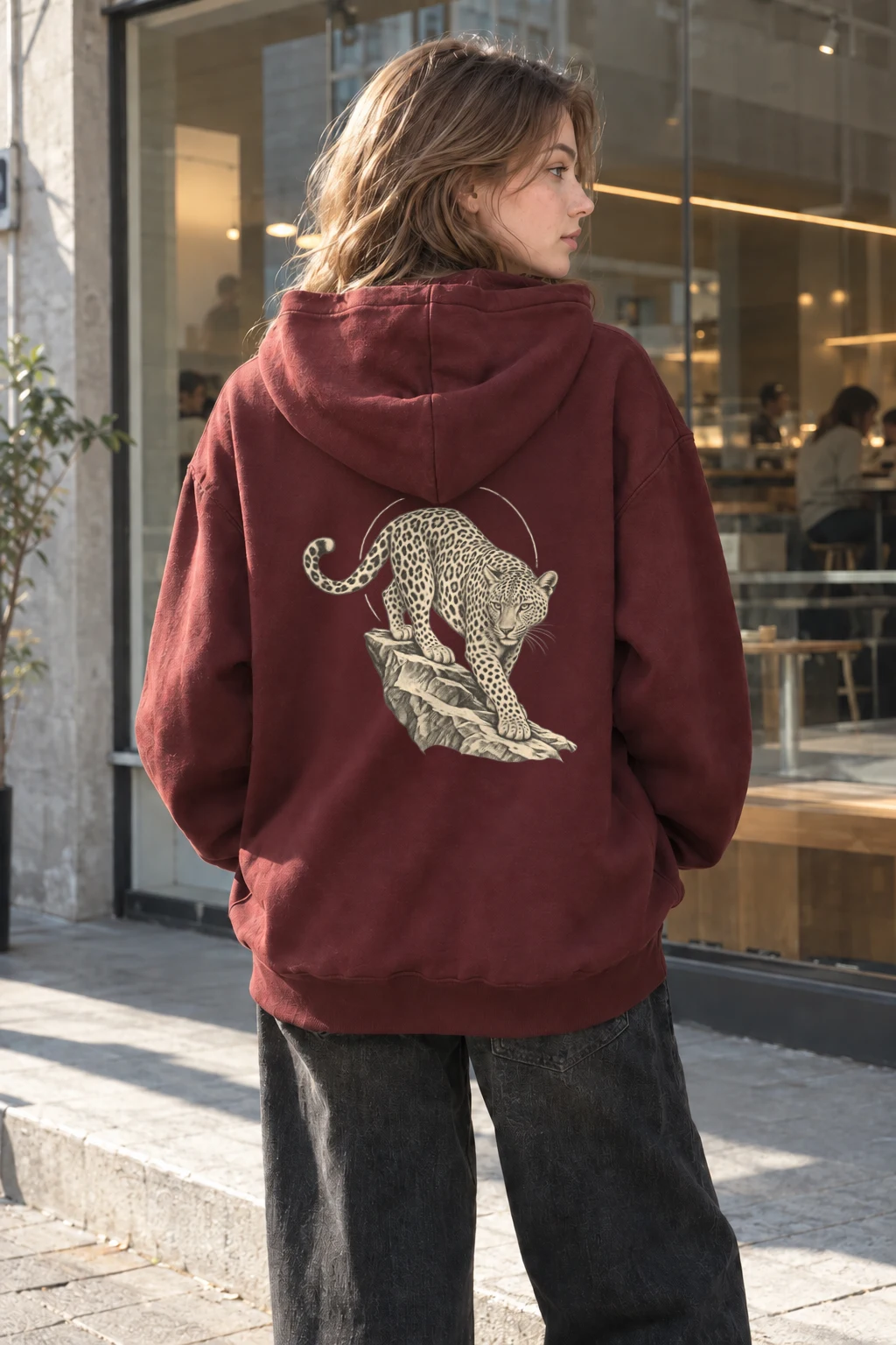 "Reserve Leopard" Heavy Blend Unisex Pullover Hoodie | Gildan 18500