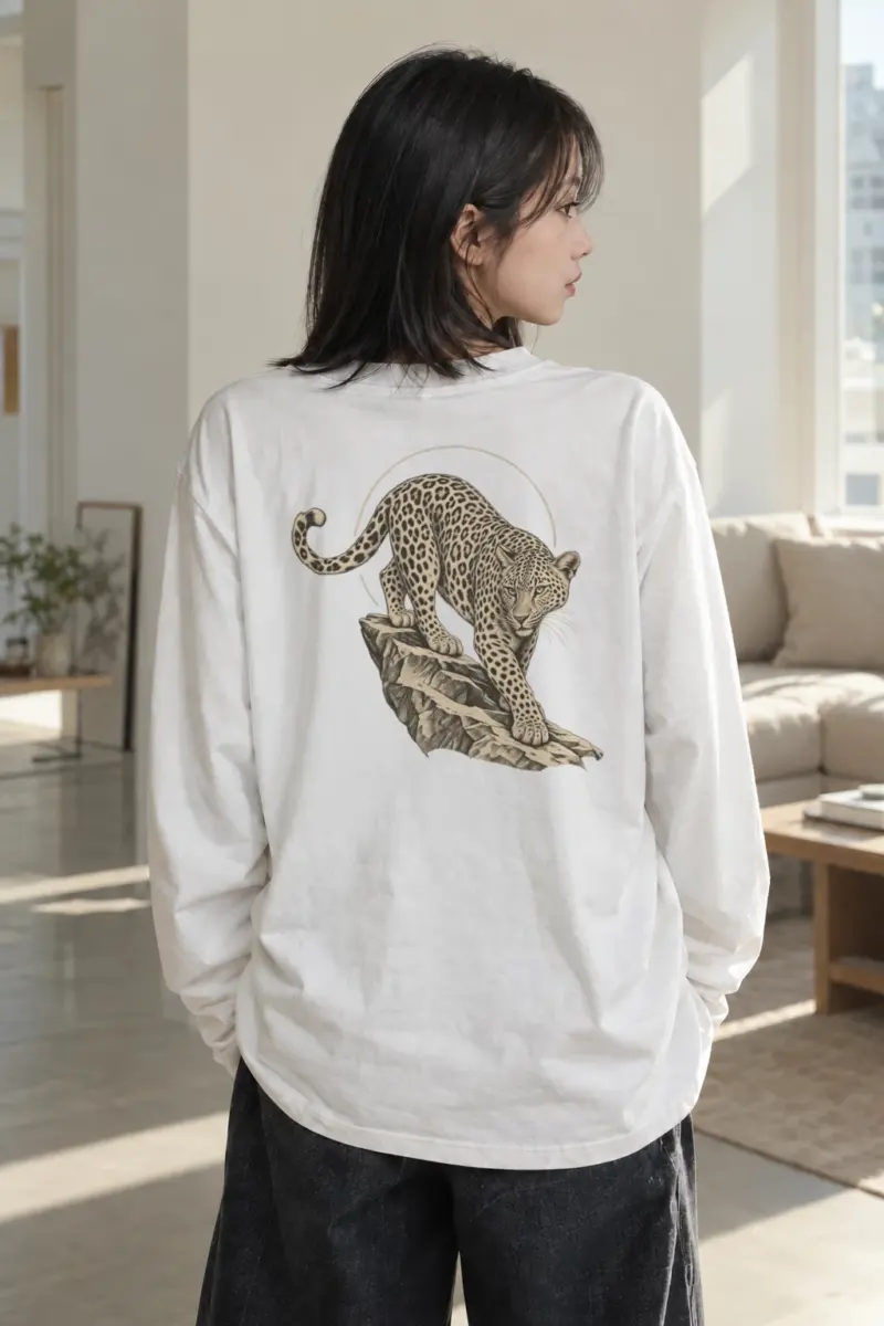 "Reserve Leopard" Unisex Longsleeve T-shirt | Gildan 2400