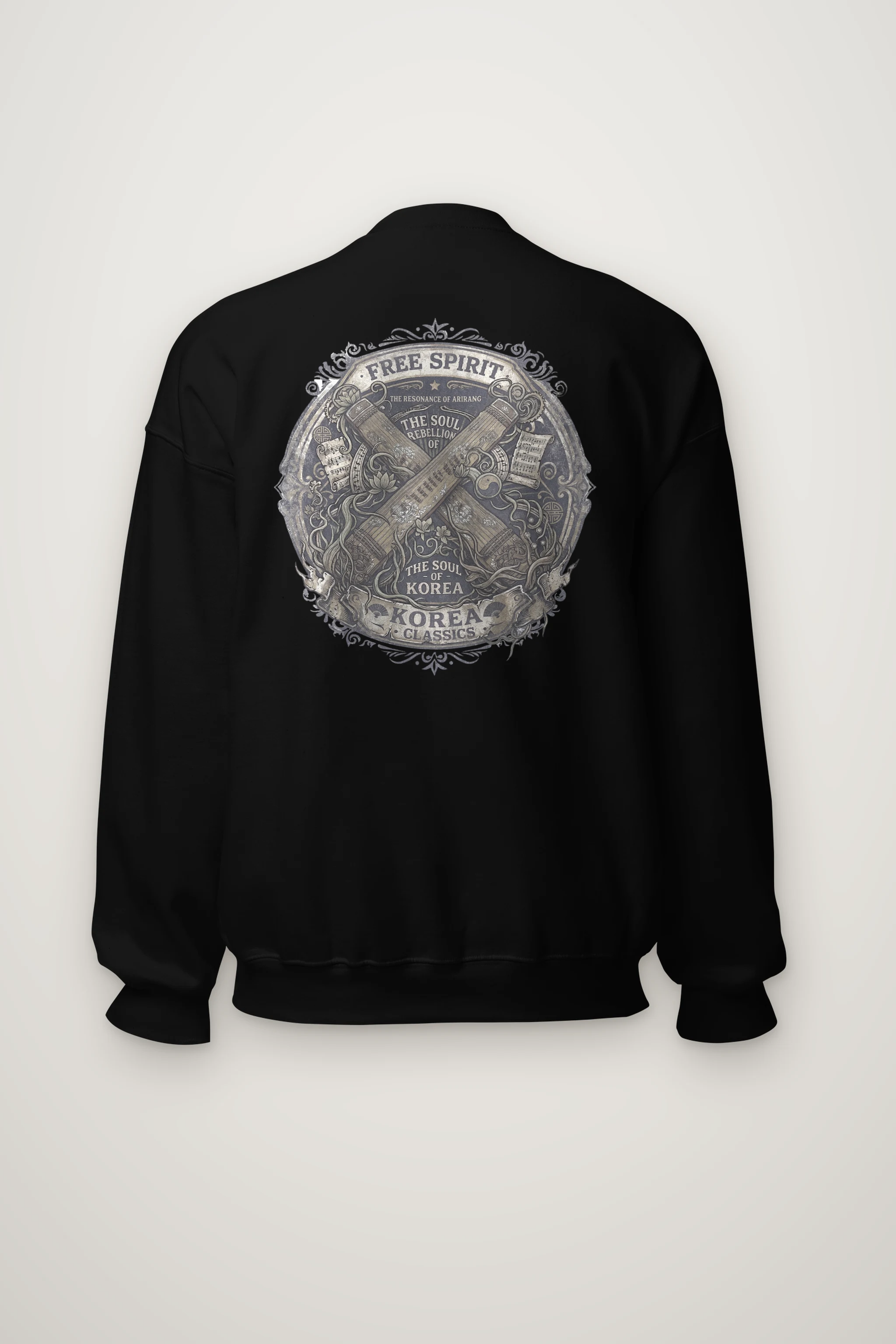 "Resonance of Arirang" Heavy Blend Unisex Crewneck Sweatshirt