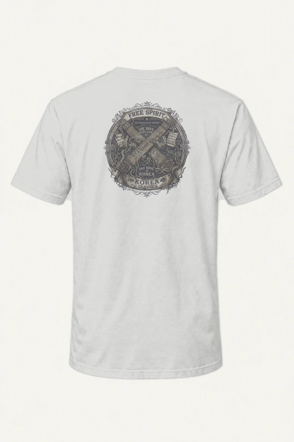 "Resonance of Arirang" Heavyweight Unisex Crewneck T-shirt | Gildan 5000