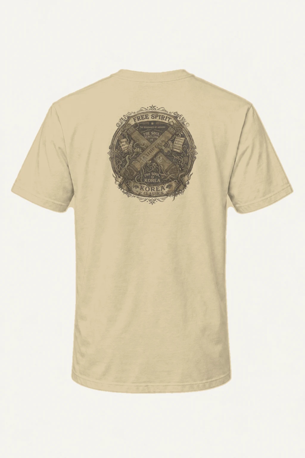 "Resonance of Arirang" Heavyweight Unisex Crewneck T-shirt | Gildan 5000