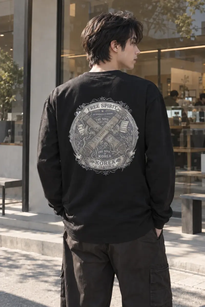 "Resonance of Arirang" Unisex Longsleeve T-shirt | Gildan 2400