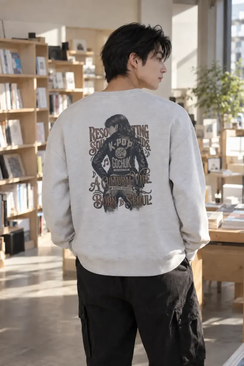 “Resounding Sounds” Heavy Blend Unisex Crewneck Sweatshirt | Gildan 18000