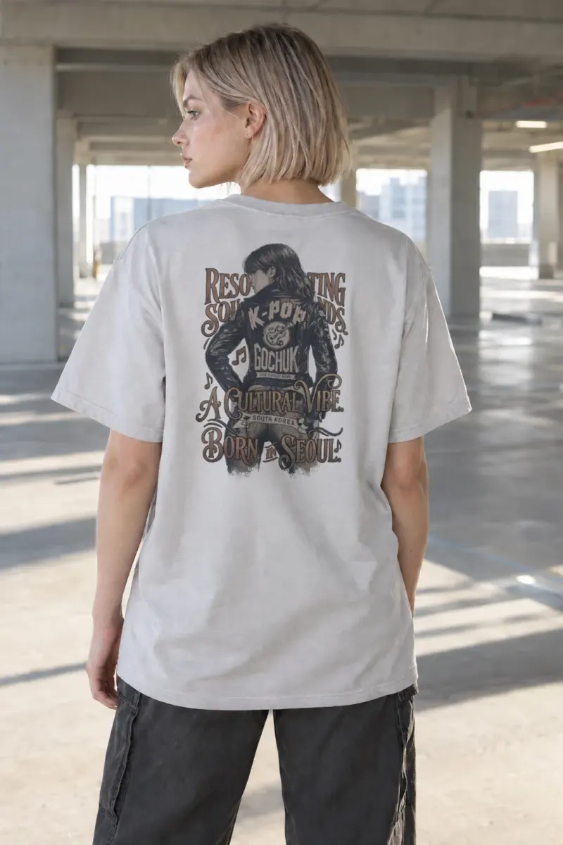 “Resounding Sounds” Heavyweight Unisex Crewneck T-shirt | Gildan 5000