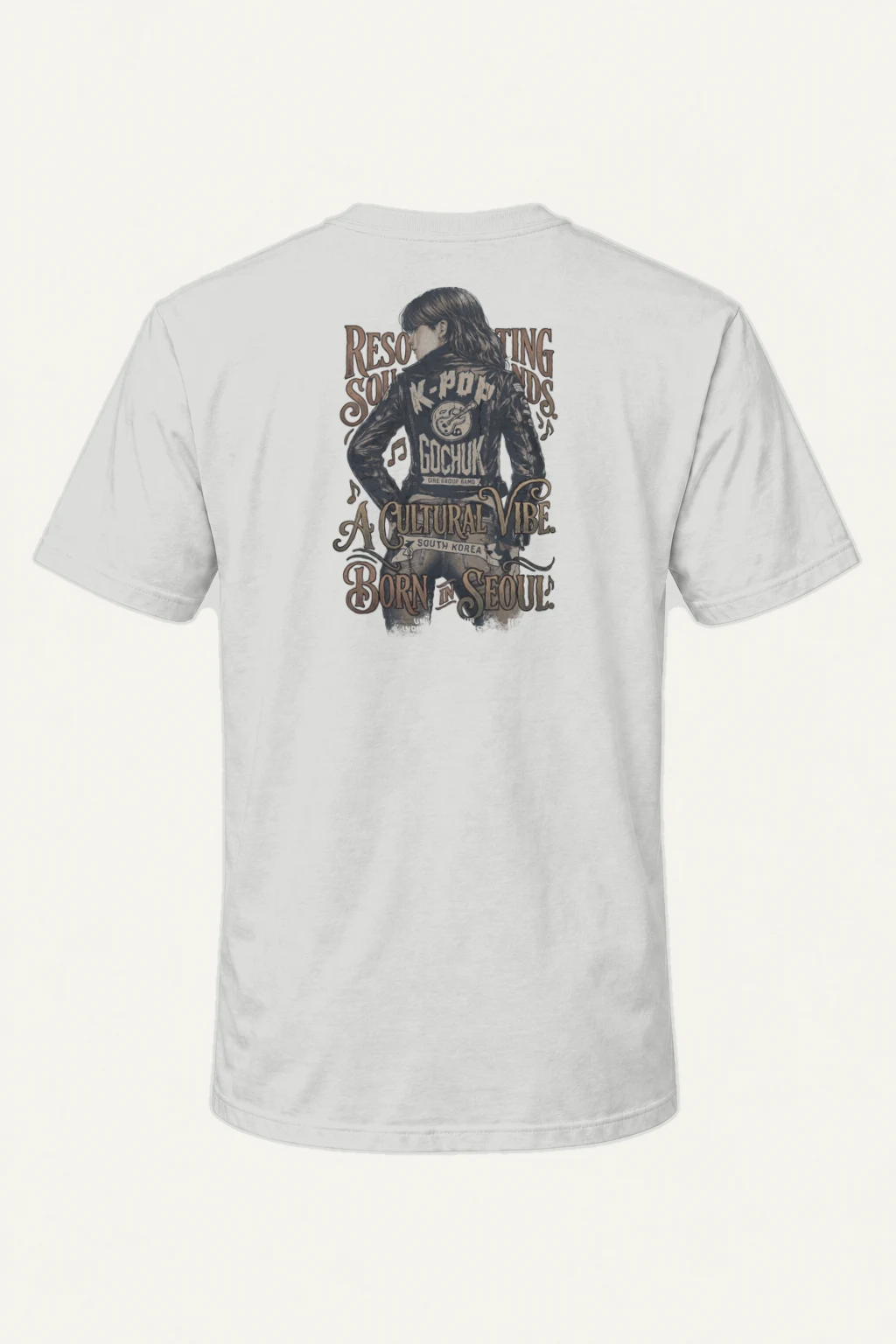 "Resounding Sounds" Heavyweight Unisex Crewneck T-shirt | Gildan 5000
