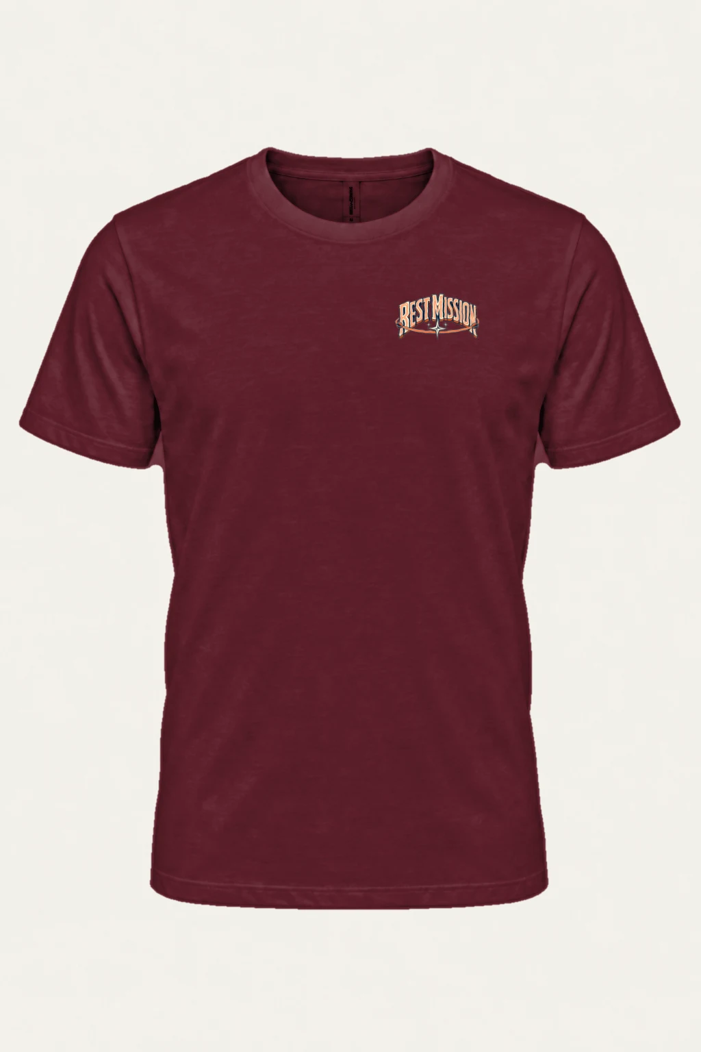 "Rest Mission 02" Heavyweight Unisex Crewneck T-shirt | Gildan 5000