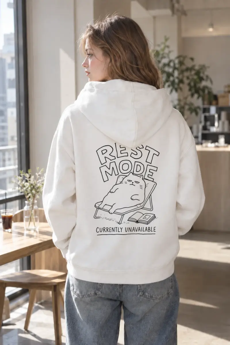 "Rest Mode Currently Unavailable" Heavy Blend Unisex Pullover Hoodie | Gildan 18500