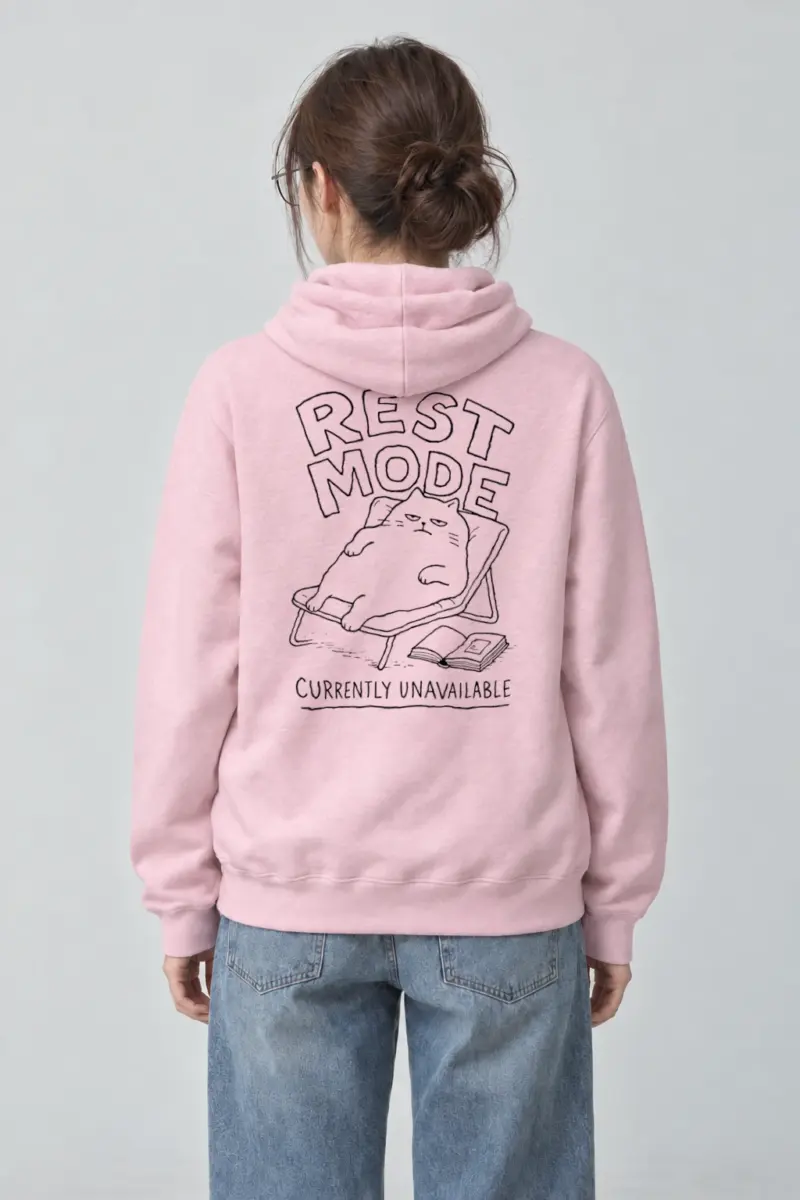 "Rest Mode Currently Unavailable" Heavy Blend Unisex Pullover Hoodie