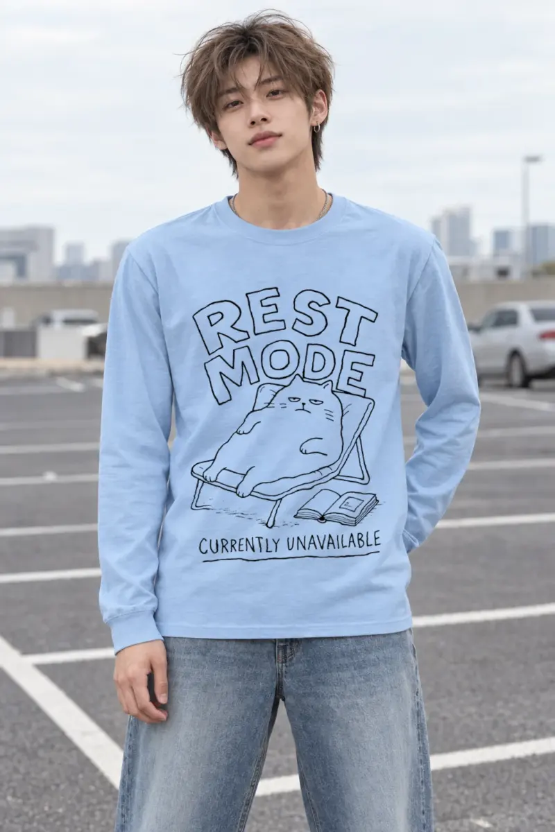 "Rest Mode Currently Unavailable" Unisex Longsleeve T-shirt