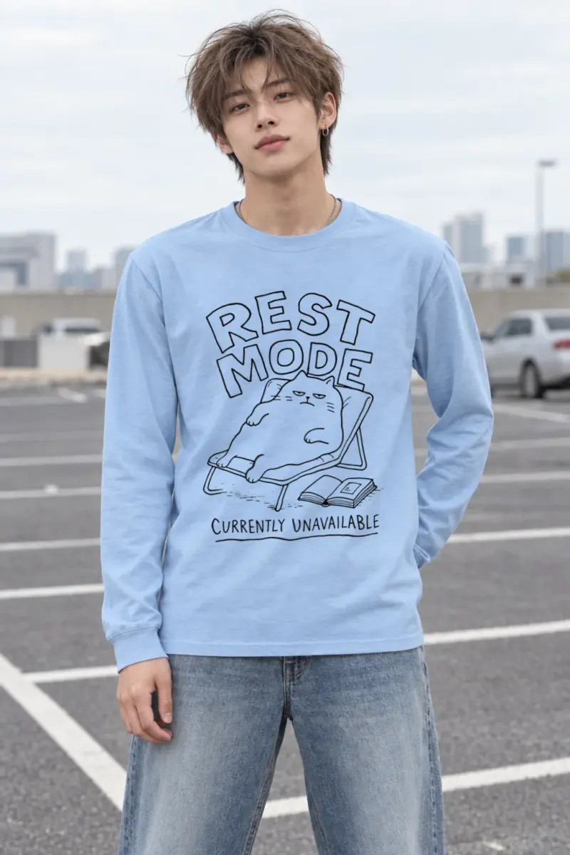 "Rest Mode Currently Unavailable" Unisex Longsleeve T-shirt