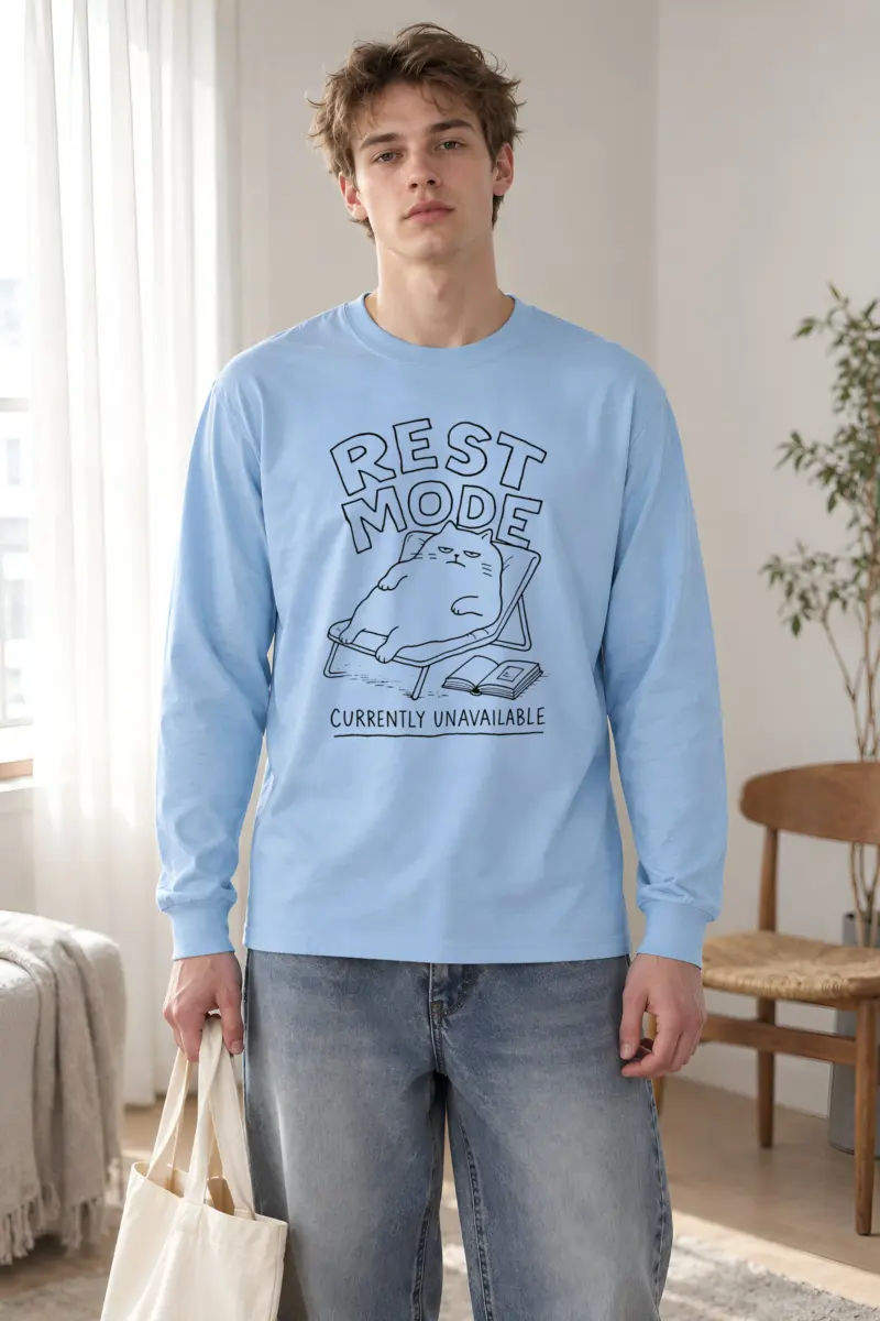 "Rest Mode Currently Unavailable" Unisex Longsleeve T-shirt