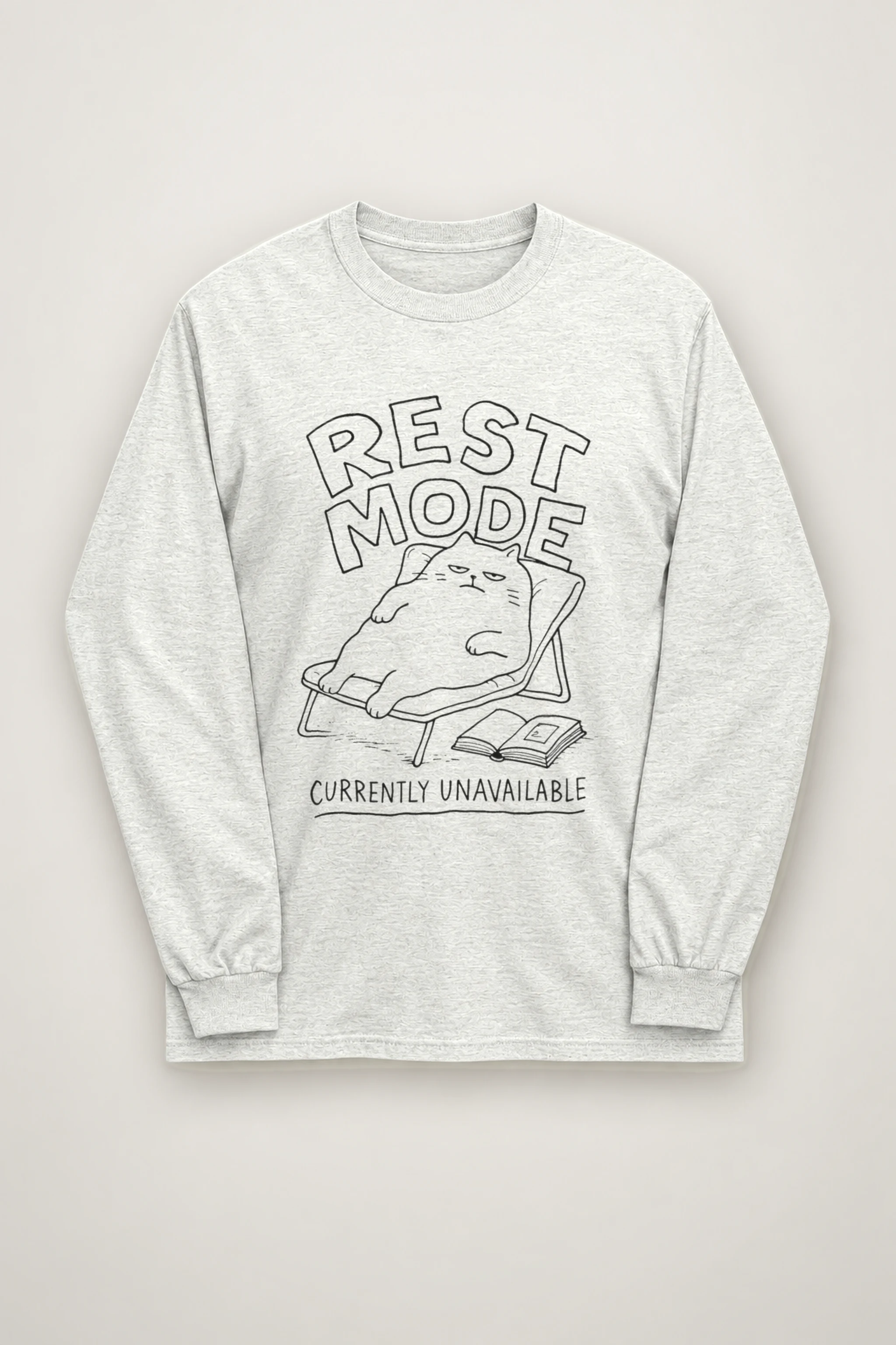 "Rest Mode Currently Unavailable" Unisex Longsleeve T-shirt