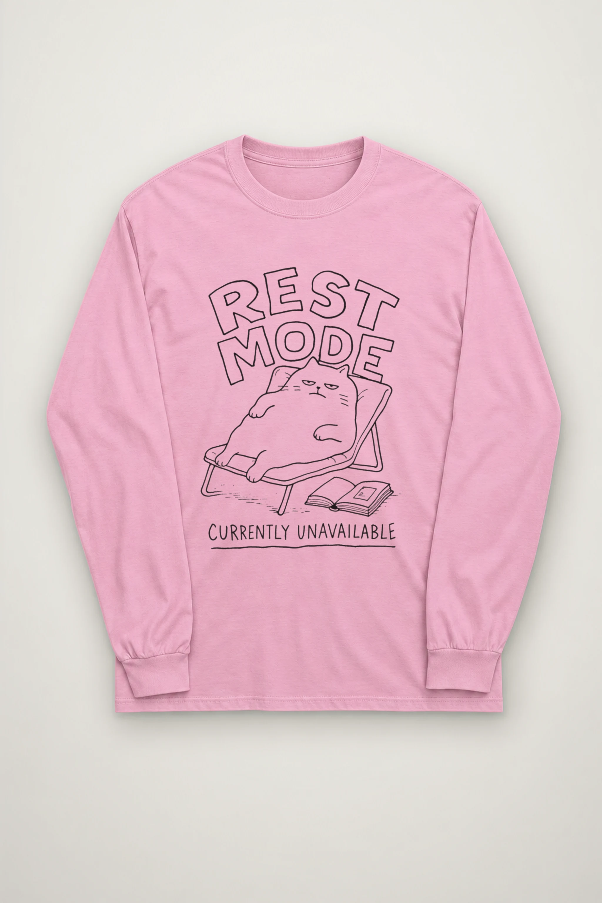 "Rest Mode Currently Unavailable" Unisex Longsleeve T-shirt