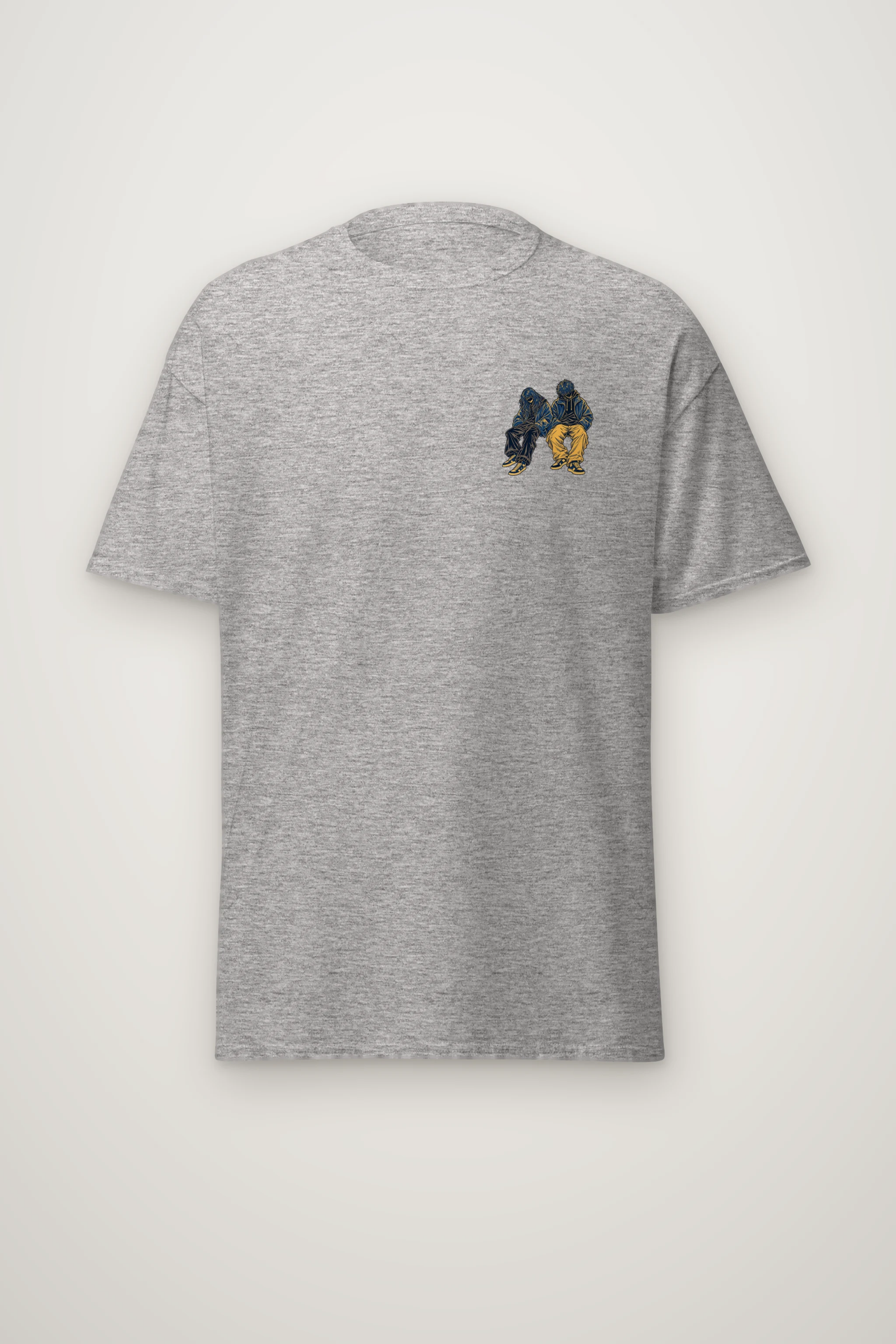 "Rest On Your Route" Heavyweight Unisex Crewneck T-shirt
