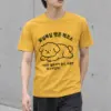 "복실복실 행운 제조소" Heavyweight Unisex Crewneck T-shirt | Gildan 5000